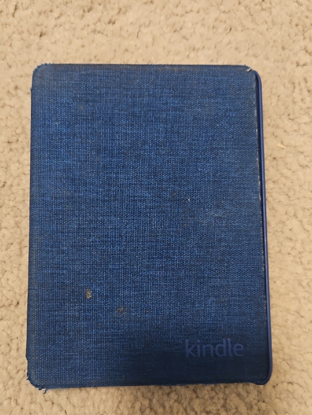 Kindle Fabric Tablet Cover in Deep Blue
